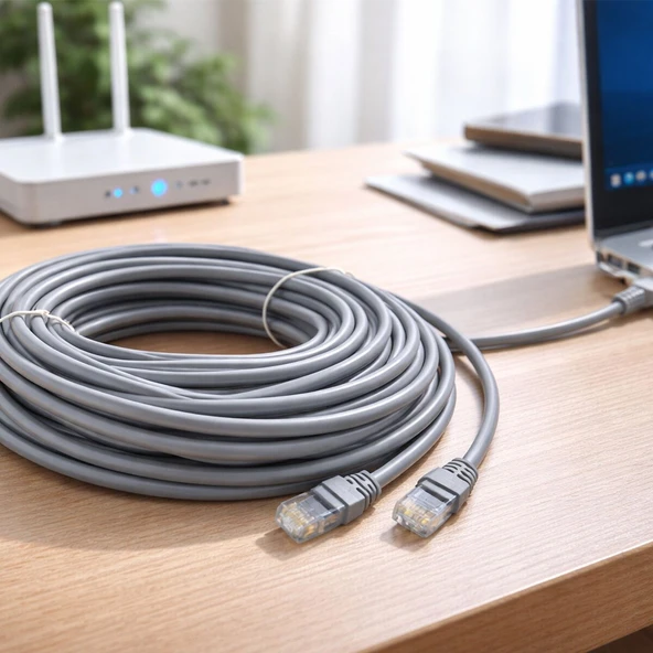 20MT İNTERNET ETHERNET CAT6 DATA KABLOSU (Timya/Go1395) 227074 - Resim 2