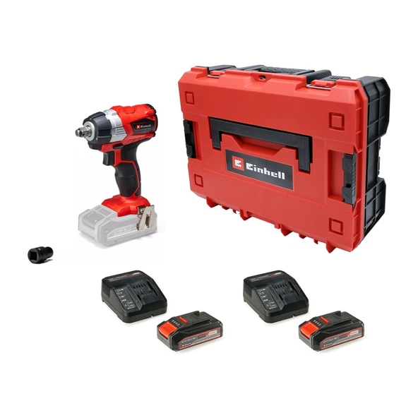 Tp-Cw 18 Li Bl Akülü Somun Sıkma Makinesi + 2 x 2.5 Ah Akü (Çantalı) ürün görseli 1