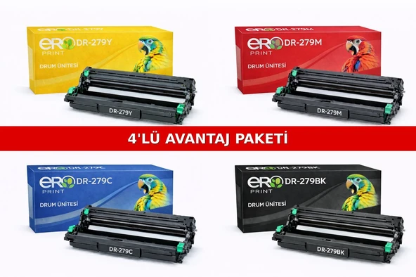 DR-279 / Brother MFC-L8340CDW İçin 4 Renk Muadil Drum Ünitesi ürün görseli 1