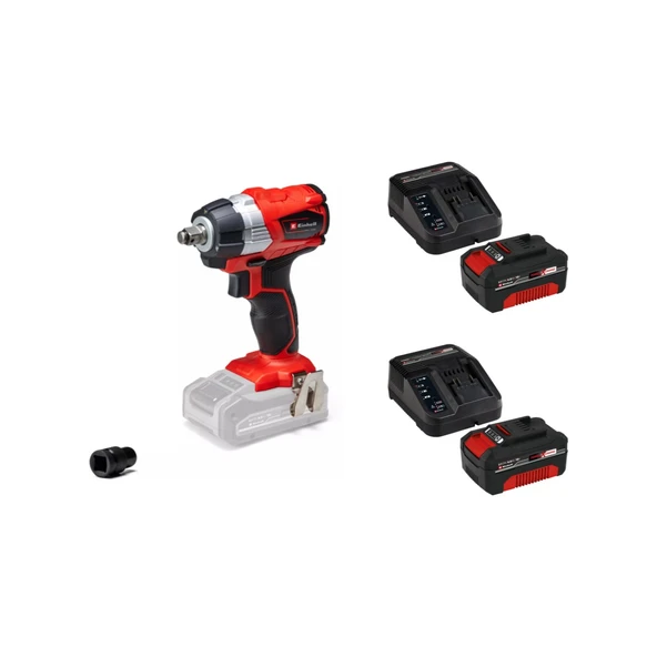 Tp-Cw 18 Li Bl Akülü Somun Sıkma Makinesi + 2 x 4 Ah Starter Kit Akü ürün görseli 1