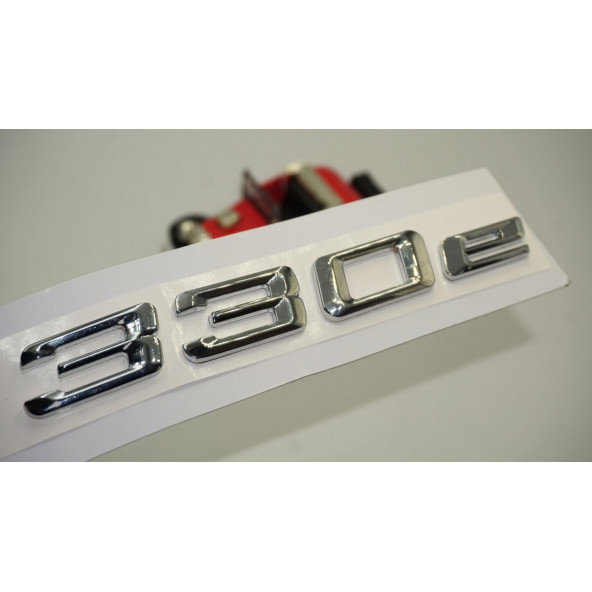 Bmw 330e Bagaj Krom Metal 3M 3D Yazı Logo ürün görseli 1