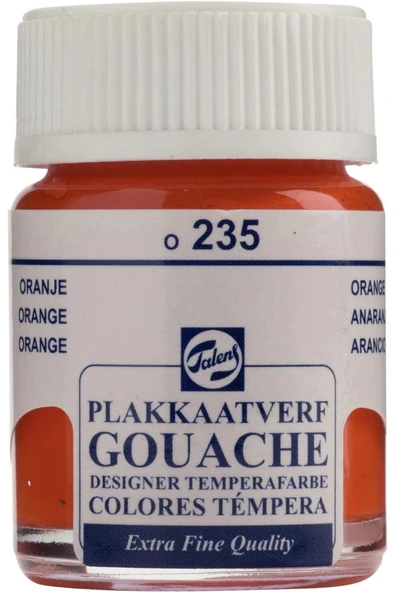 Talens 16 Ml Guaj Boya Turuncu (235) ürün görseli 1