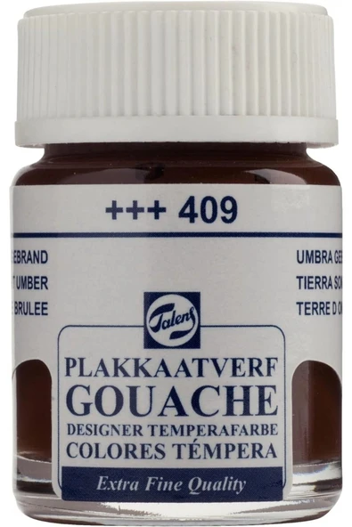 Talens 16 Ml Guaj Boya Burnt Umber - Kahverengi (409) ürün görseli 1