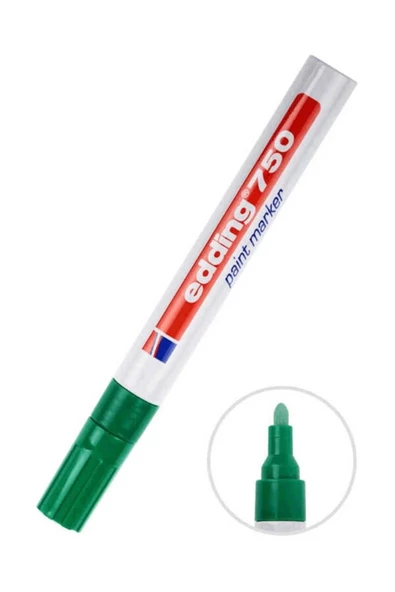 Edding E-750 Markör Yeşil Kod: Ed75002 - Resim 3