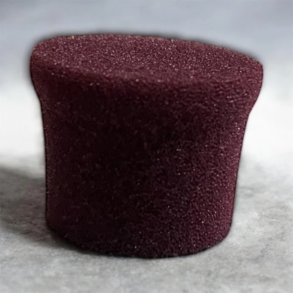 BEFAR CIRTLI POLİSAJ SÜNGERİ 30*25MM BORDO 44313 ürün görseli 1