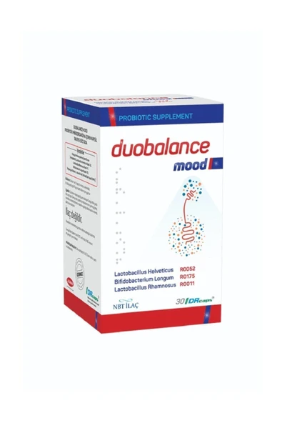 Nbt İlaç Duobalance Mood 30 Kapsül Dermoelixir Serkan Kalkan ürün görseli 1