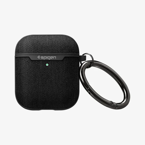 Spigen Apple AirPods (2.nesil) / (1.nesil) ile Uyumlu Kılıf Urban Fit Dokuma Black - OUTLET ürün görseli 1