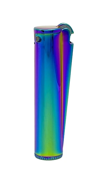 Clipper Metal Benzinli Çakmak - ICY Rainbow (Özel Metal Kutulu) ürün görseli 1