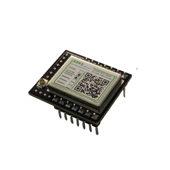 LTR26CSH8 868MHz/+20dBm RF LoRa Transceiver Modülü (LLCC68, SAW Filtre, U.FL RF Konnektör) ürün görseli 1