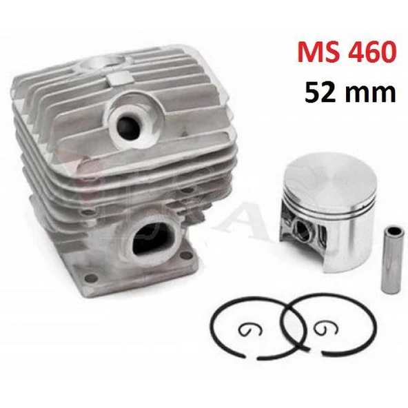 Stihl MS 460 Testere Uyumlu Silindir Piston 52 mm ürün görseli 1