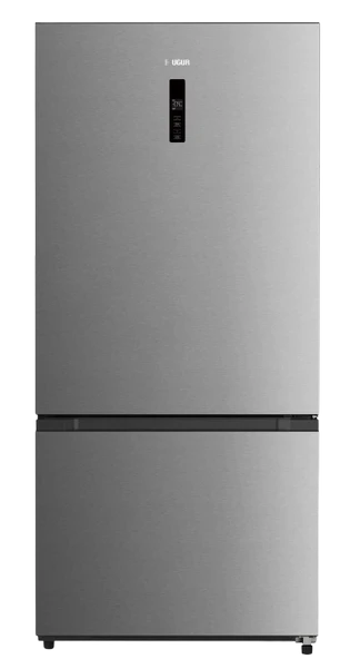 Uğur UES 680 D2K NFI DGT R65 Inox Kombi No Frost Buzdolabı ürün görseli 1