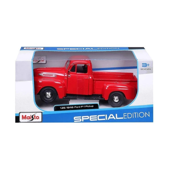 NessiWorld 31935 1948 Ford F-1 Pick Up 1:25 Model Araba -Necotoys ürün görseli 1