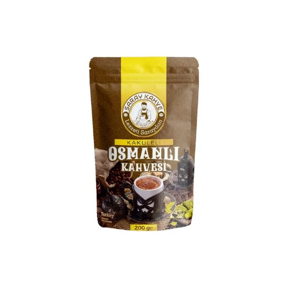 Saray Kahve Kakuleli Osmanlı Kahvesi 200 gr / Poşet ürün görseli 1