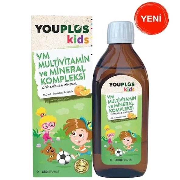 Youplus Kids 150 ML Şurup ürün görseli 1
