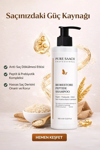 Biorestore Peptide Shampoo - Resim 4