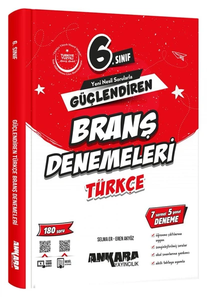 Ankara 2026 6. Sınıf Türkçe Branş Denemesi Güncel Müfredat ürün görseli 1