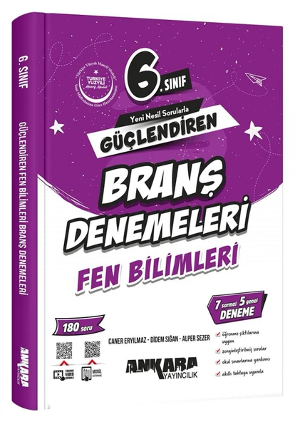 Ankara 2026 6. Sınıf Fen Bilimleri Branş Denemesi Güncel Müfredat ürün görseli 1
