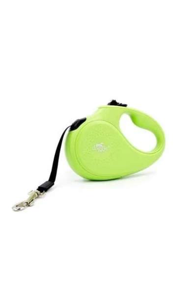 Doggie Master Otomatik Makaralı Köpek Uzatma Tasması Yeşil 25 Kg 5 Mt ürün görseli 1