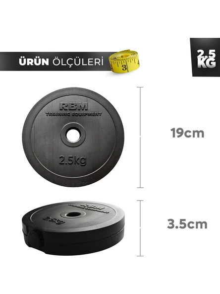 10 kg Dambıl Seti - Resim 4