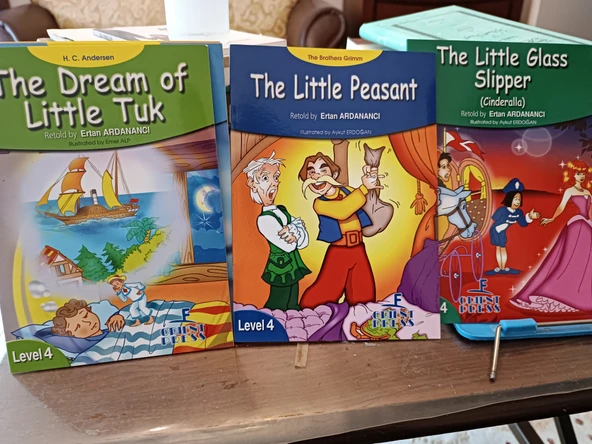 Blue Beard  Four Clever Brothers  The Blue Light  The Dream of Little Tuk  The Little Glass Slipper  The Red Shoes  The Robber Bridegroom  The Little Peasant ürün görseli 1