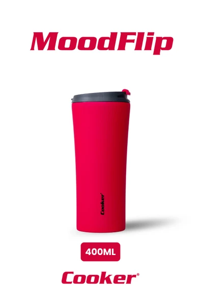 Cooker MoodFlip 500 ml Paslanmaz Çelik Bardak Termos CKR2050 ürün görseli 1