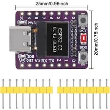 Gözeler ESP32-C3 OLED WiFi Bluetooth Modülü - Resim 3
