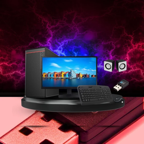 DAGMOR 500W BN2015322 H110 ANAKART İNTEL İ7 6 32GB RAM DDR4 500GB M2 NVME 27' MONİTÖR WİFİ KABLOSUZ SET ürün görseli 1