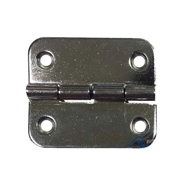 Havşalı Menteşe - Büyük, 25x30mm, Nikel, 100 Adet ürün görseli 1
