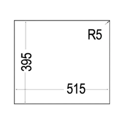 Teka Square 560 TG Avena Beige Granit Mutfak Eviyesi - Resim 3
