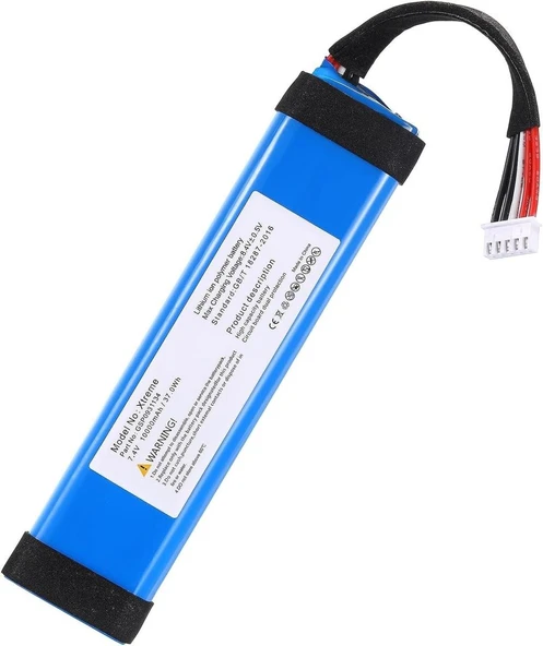 JBL Xtreme 1 uyumlu 7.4V 5000 mah Soketli Batarya ürün görseli 1