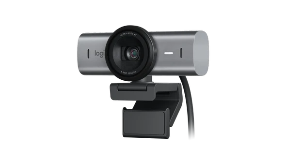 LOGİTECH MX Brio Ultra HD 4K 1080p Mikrofonlu Webcam Koyu Gri (960-001549) ürün görseli 1