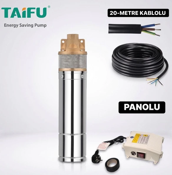 Taifu 4SKM-100 Kablolu Panolu Dalgıç Pompa Seti ürün görseli 1