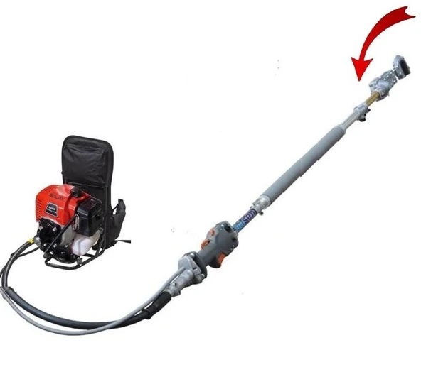 Baseh Teleskopik Şanzımanlı Solax Motorlu Zeytin Hasat Makinası 3 Hp ürün görseli 1