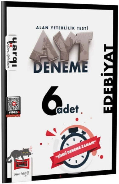 Yargı Yayınları AYT Edebiyat 6 Deneme ürün görseli 1