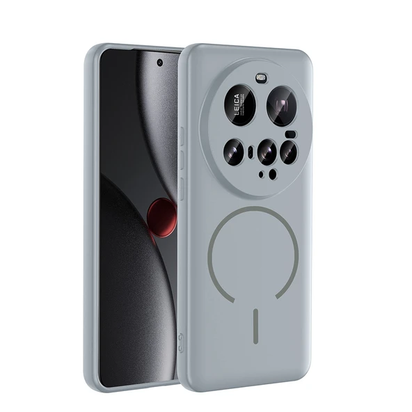 Xiaomi 15 Ultra Kılıf Kamera Çıkıntılı Magsafe Şarj Özellikli Lüx Meta Kapak ürün görseli 1