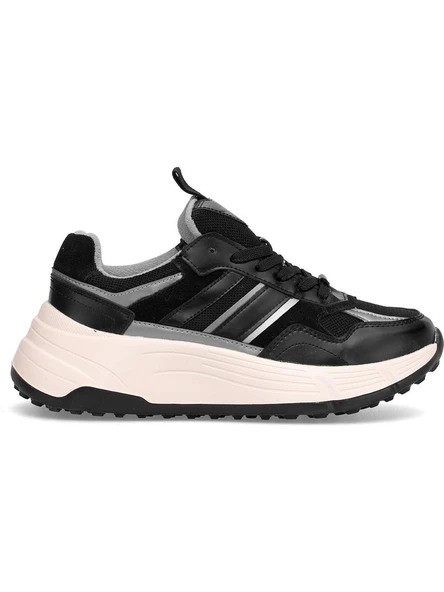 Lufian 122230033 Martına Siyah Kadın Günlük Sneaker ürün görseli 1