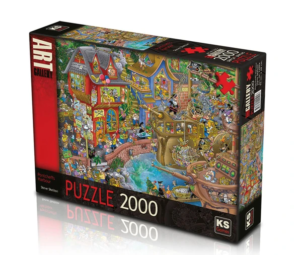 Ks Puzzle Pontcheffs Harbour 2000 Parça Puzzle - Resim 2