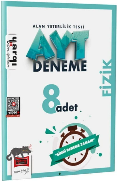 Yargı Yayınları AYT Fizik 8 Deneme ürün görseli 1
