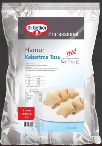 DR OETKER HAMUR KABARTMA TOZU 1 KG ürün görseli 1