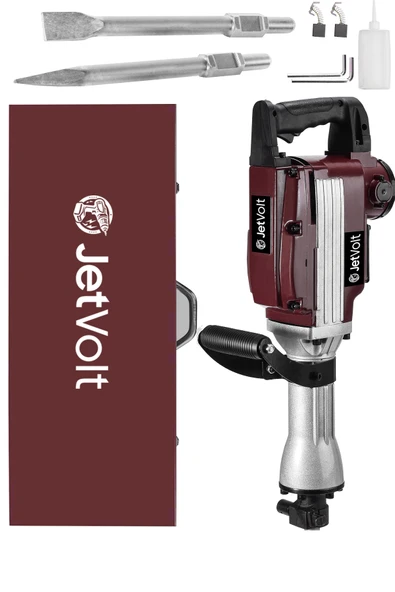 JetVolt Büyük Tip Kırıcı Delici Hilti Kavrama Kollu 16 Kg 3 Metre Kablolu 65mm - Kırmızı ürün görseli 1