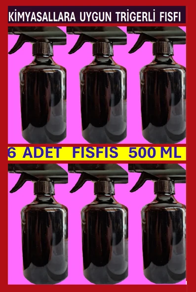 PLASTİK ŞİŞE FISFIS - 500 ML 6 ADET - Resim 4