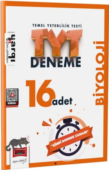 Yargı Yayınları TYT Biyoloji 16 Deneme ürün görseli 1