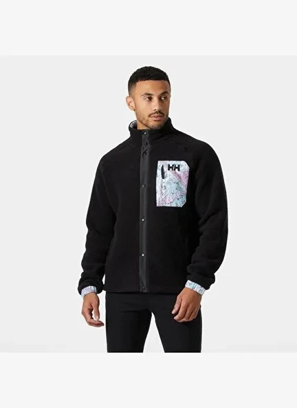 Helly Hansen Panorama Pile Snap Mont Erkek Siyah ürün görseli 1
