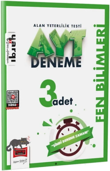 Yargı Yayınları AYT Fen Bilimleri 3 Deneme ürün görseli 1