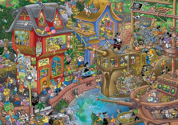 Ks Puzzle Pontcheffs Harbour 2000 Parça Puzzle ürün görseli 1
