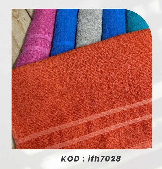 Bilmar El Ve Yüz Havlusu  Ekonomik Okuluk 40 x 70 Cm x 6 Adet ürün görseli 1
