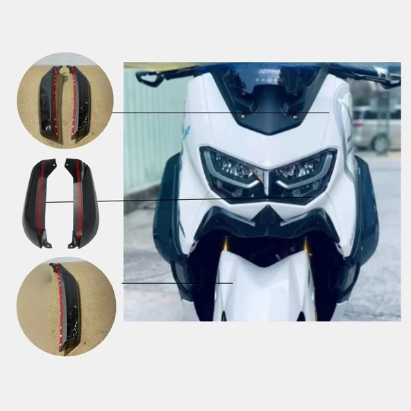 YAMAHA X-MAX BACAK KORUMA RÜZGARLIK 2018-2022 ürün görseli 1