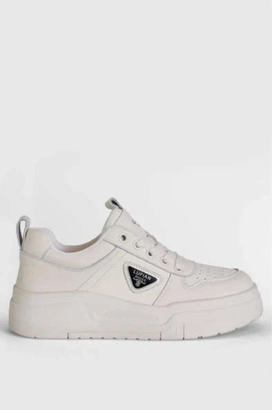 Lufian JENNIFER 122230050 Kadın Sneaker Ayakkabı Beyaz 36-40 ürün görseli 1