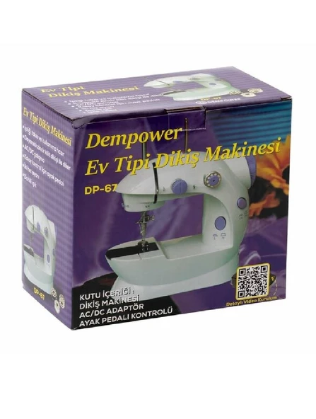 DEMPOWER DİKİŞ MAKİNA MİNE DP-67 7404 - Resim 2