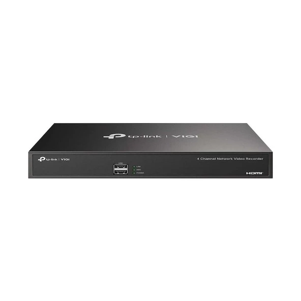 TP-LINK VIGI NVR1004H 4 KANAL 1 SATA H265+ ONVIF NVR KAYIT CİHAZI ürün görseli 1